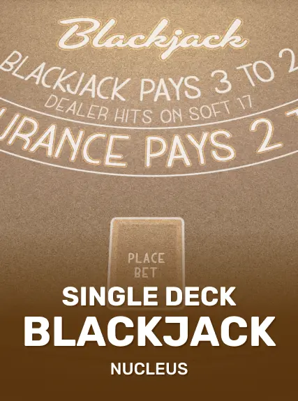 Single Deck Blackjack slot at Slotochu