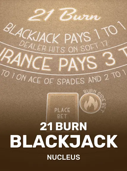 21 Burn Blackjack slot at Slotochu